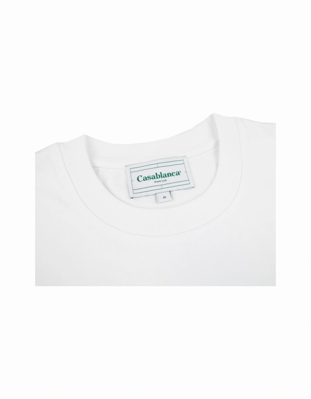 Mens T Shirt AIR Printed Short Sleeve Crew Neck Summer White Top Tee