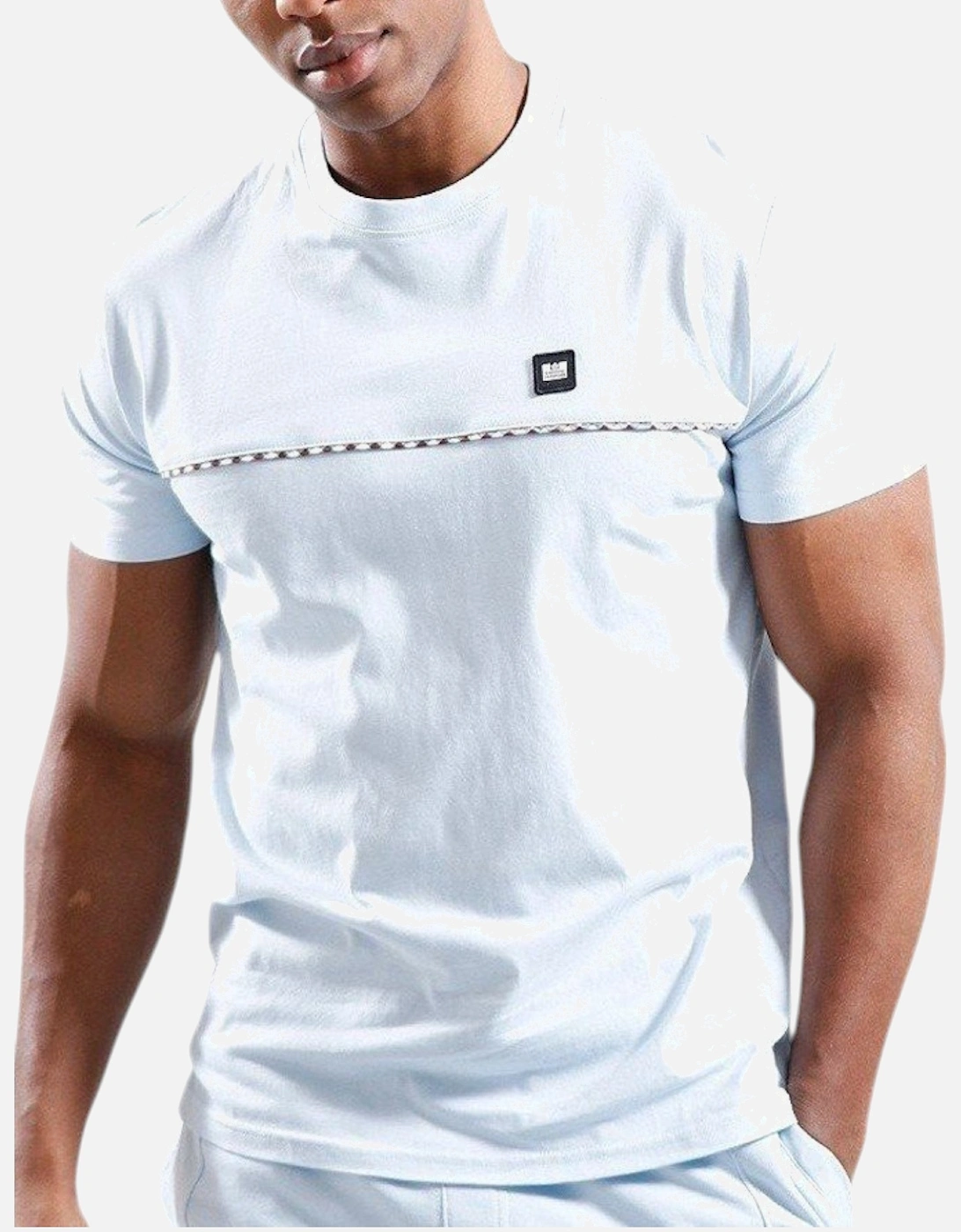 Mens T Shirts Cefalu Crew Neck Summer Pullover Cotton Top, 5 of 4
