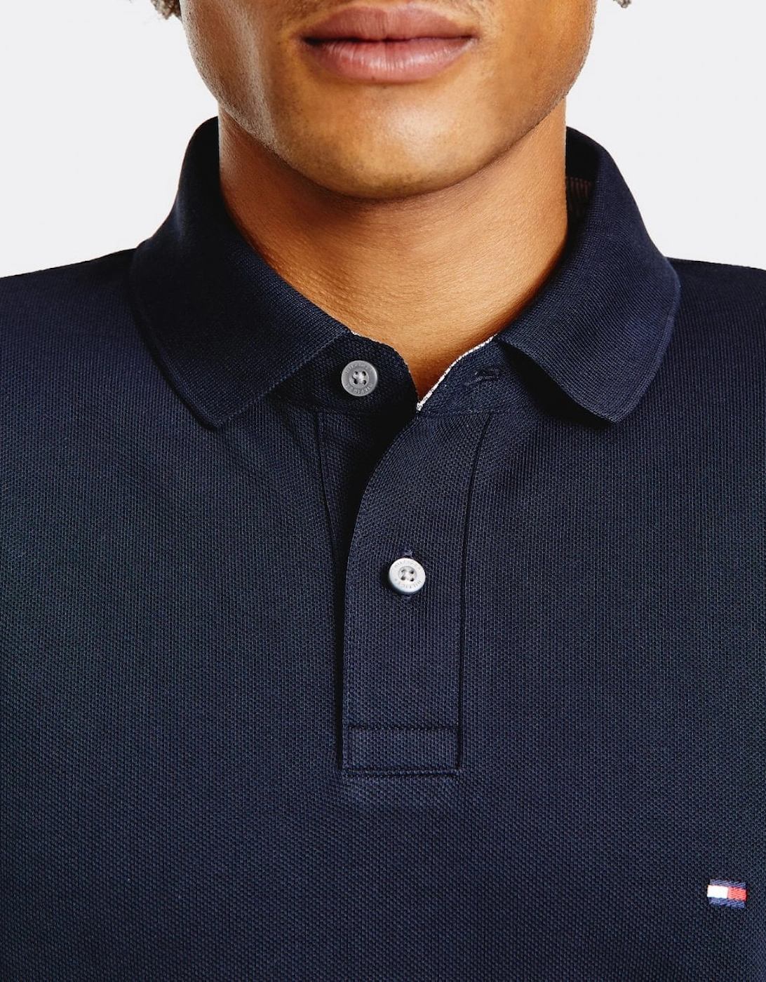 1985 Regular Long Sleeve Mens Polo Shirt - Desert Sky