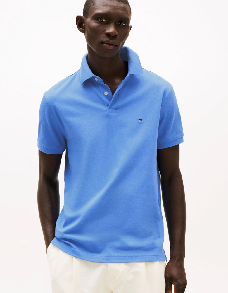 1985 Regular Fit Mens Polo - Blue Spell