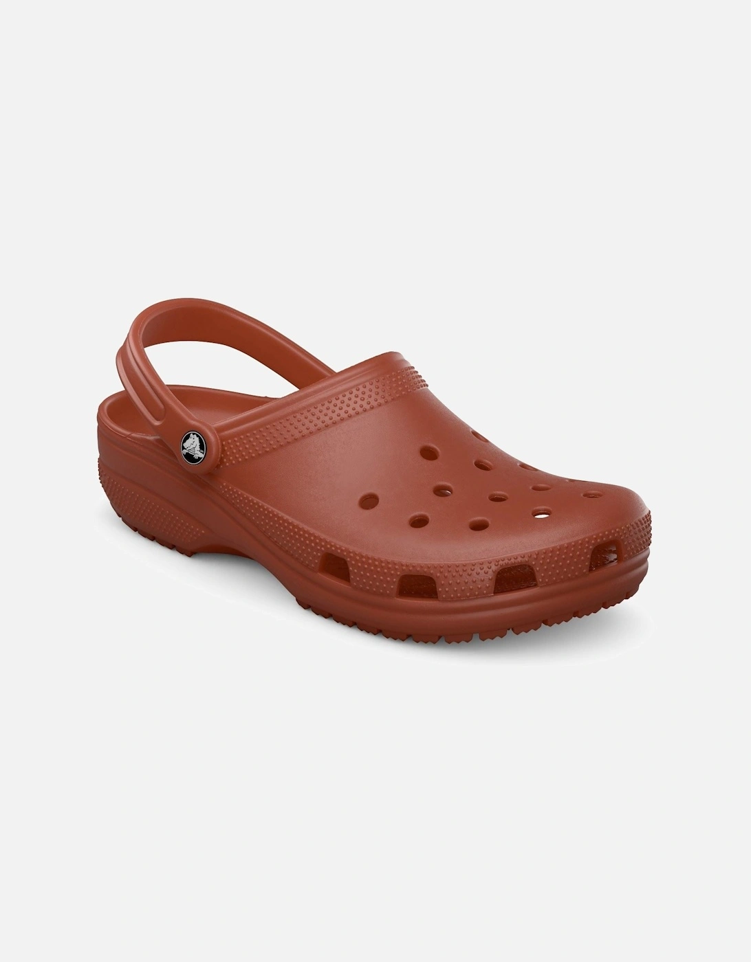 Classic Clog Synthetic Rust Clogs, 6 of 5