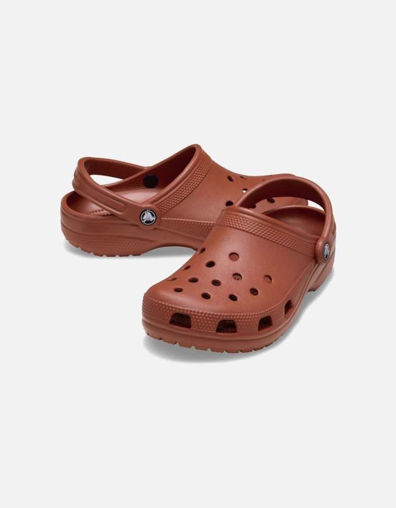 Classic Clog Synthetic Rust Clogs