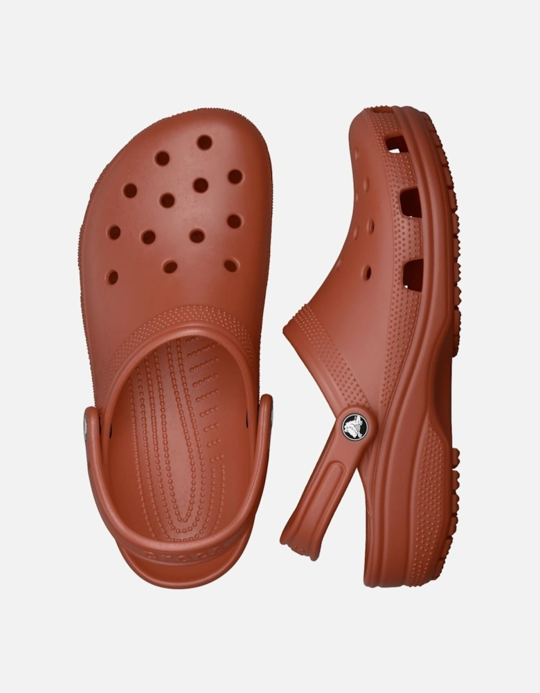 Classic Clog Synthetic Rust Clogs