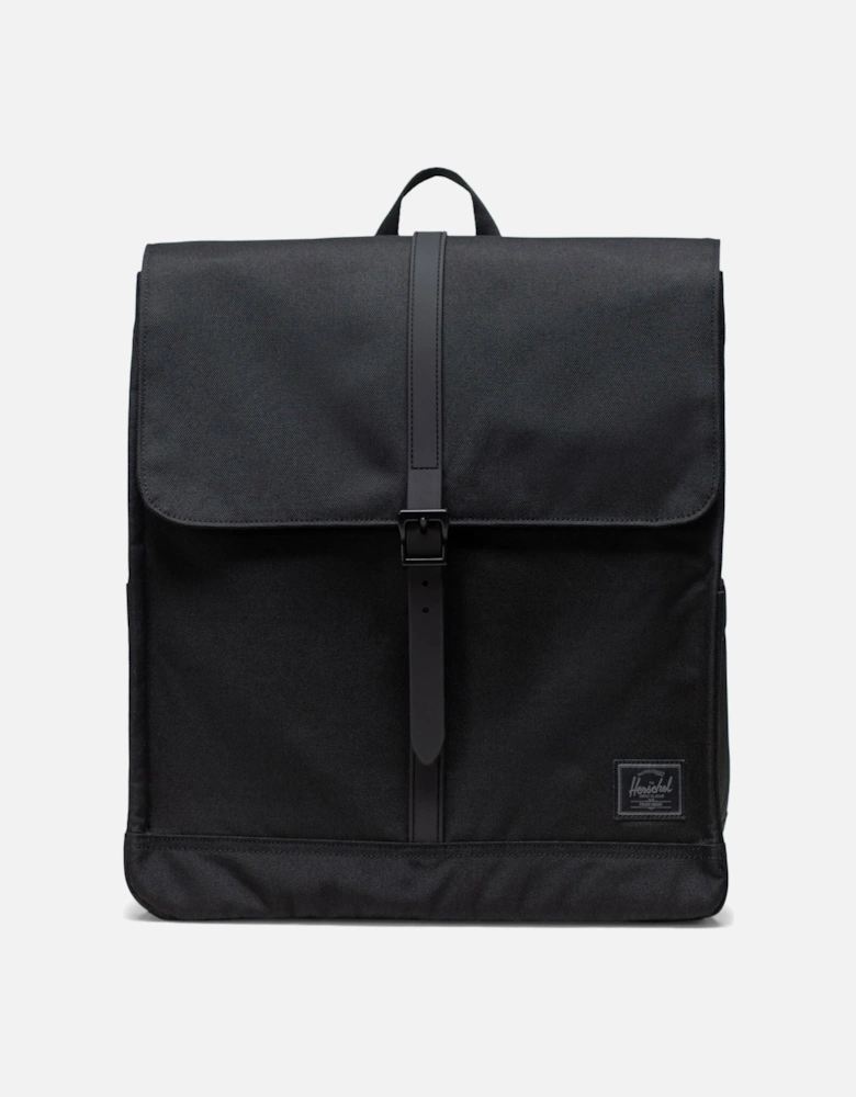 City Backpack Polyester Unisex Adults's Black Backpack
