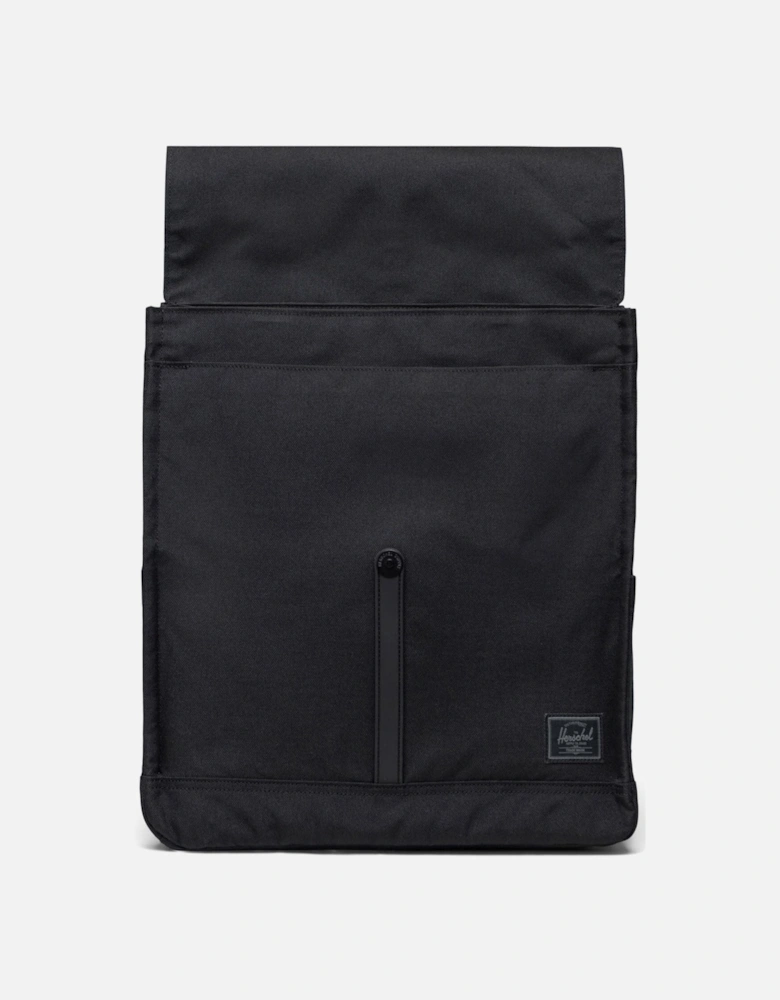 City Backpack Polyester Unisex Adults's Black Backpack
