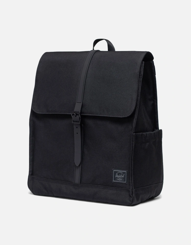 City Backpack Polyester Unisex Adults's Black Backpack