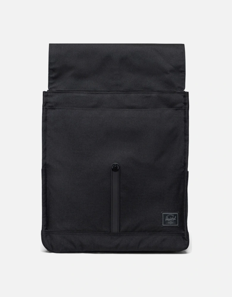 City Backpack Polyester Unisex Adults's Black Backpack