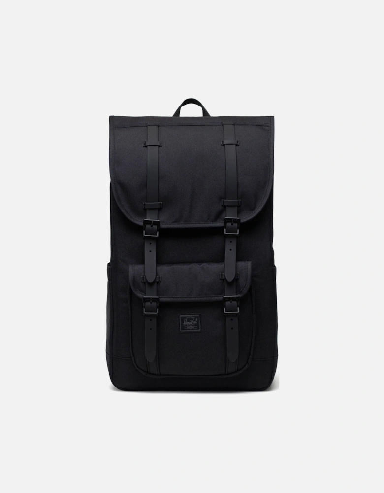 Herschel Little America Backpack Polyester Unisex Adults's Black Backpack