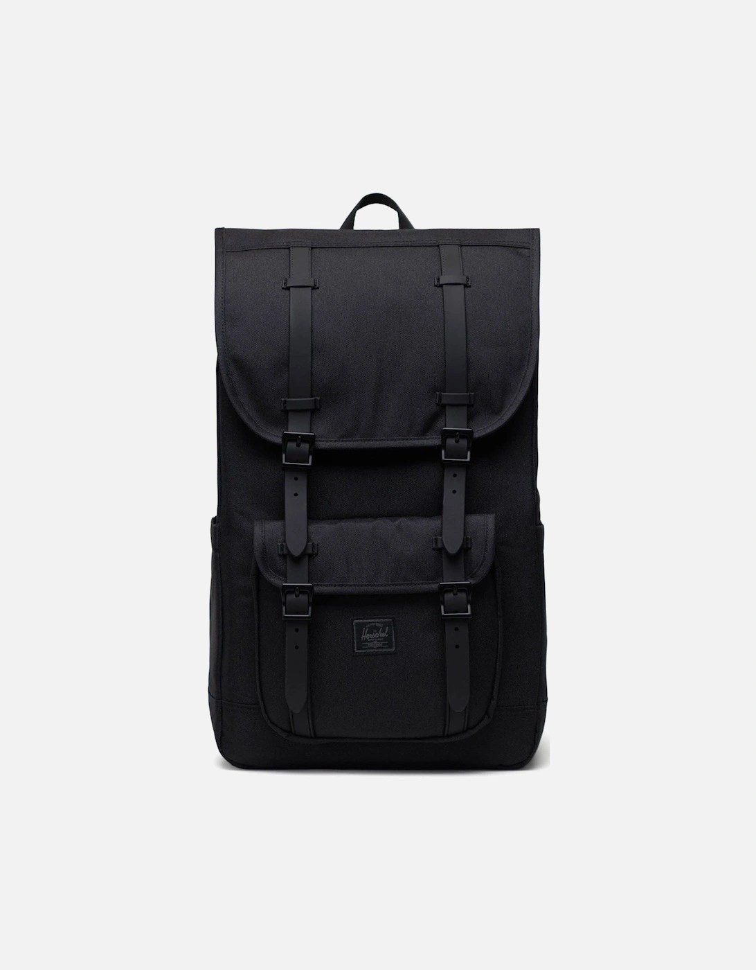 Herschel Little America Backpack Polyester Unisex Adults's Black Backpack, 5 of 4