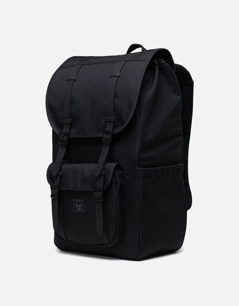 Herschel Little America Backpack Polyester Unisex Adults's Black Backpack
