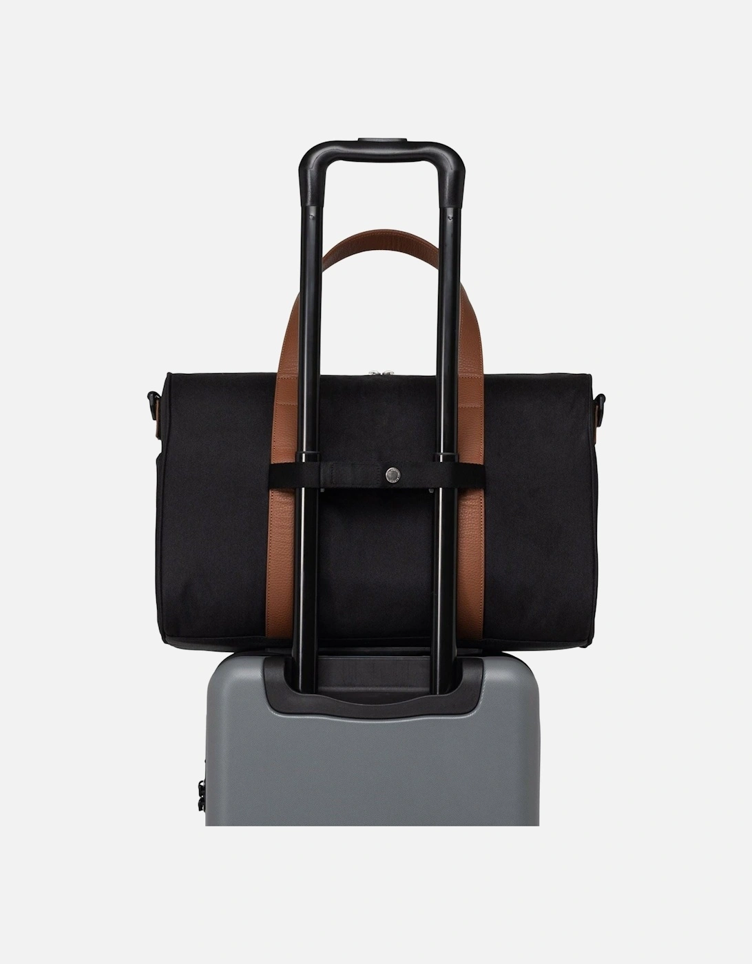 Novel 's Black Duffel Bag