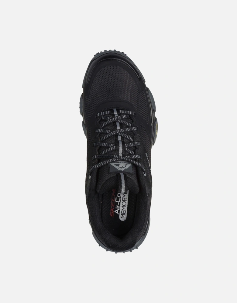 Skech-Air Sleek Envoy Leather Men's Black Hiking Boots