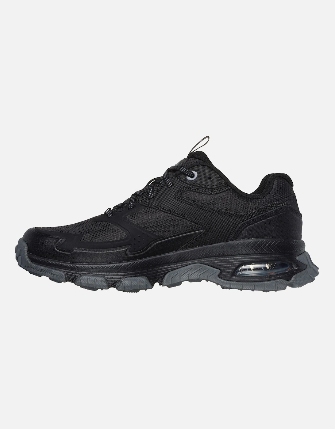 Skech-Air Sleek Envoy Leather Men's Black Hiking Boots