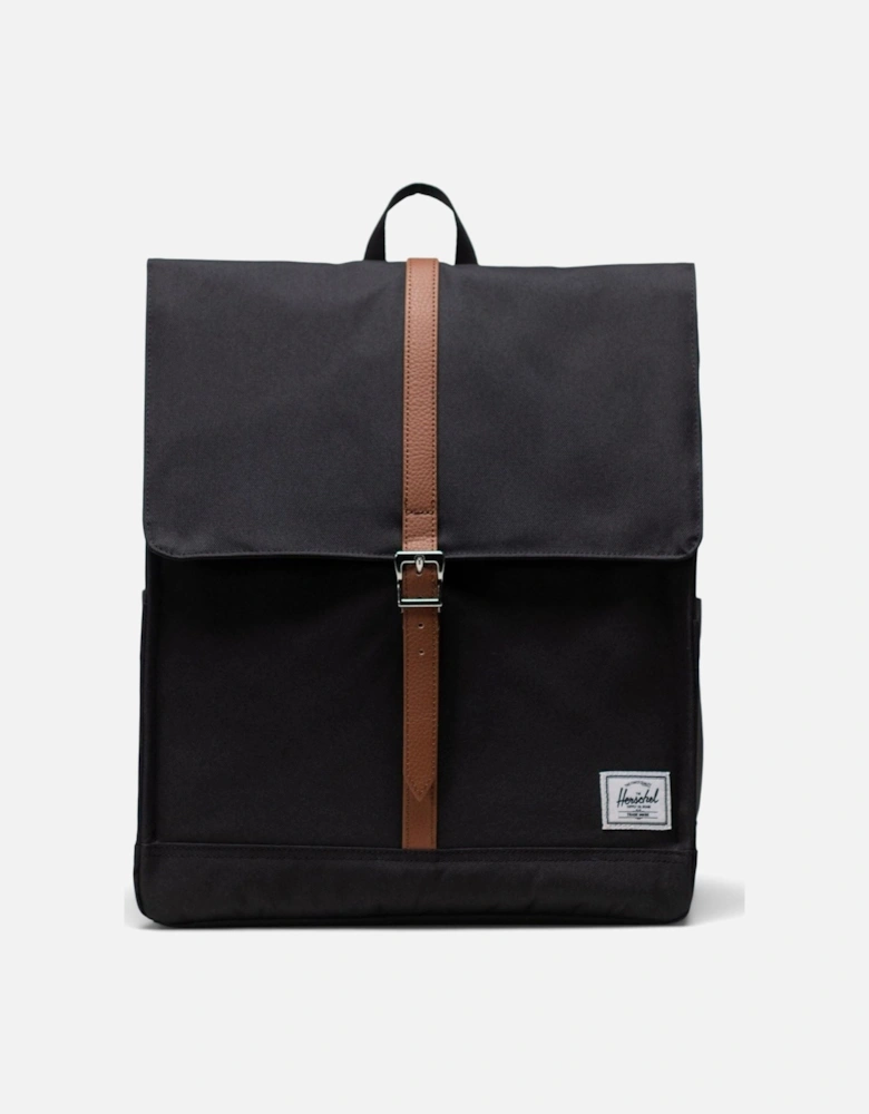 City Backpack Polyester Unisex Adults's Black Backpack