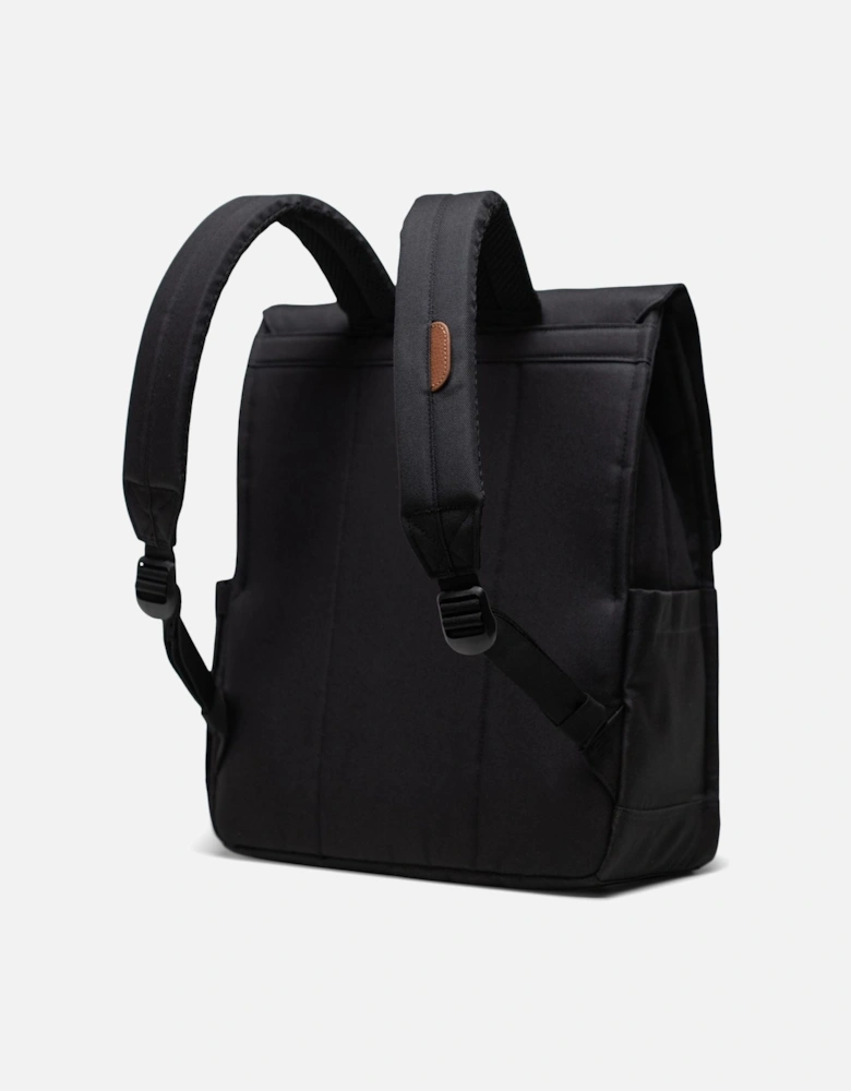 City Backpack Polyester Unisex Adults's Black Backpack