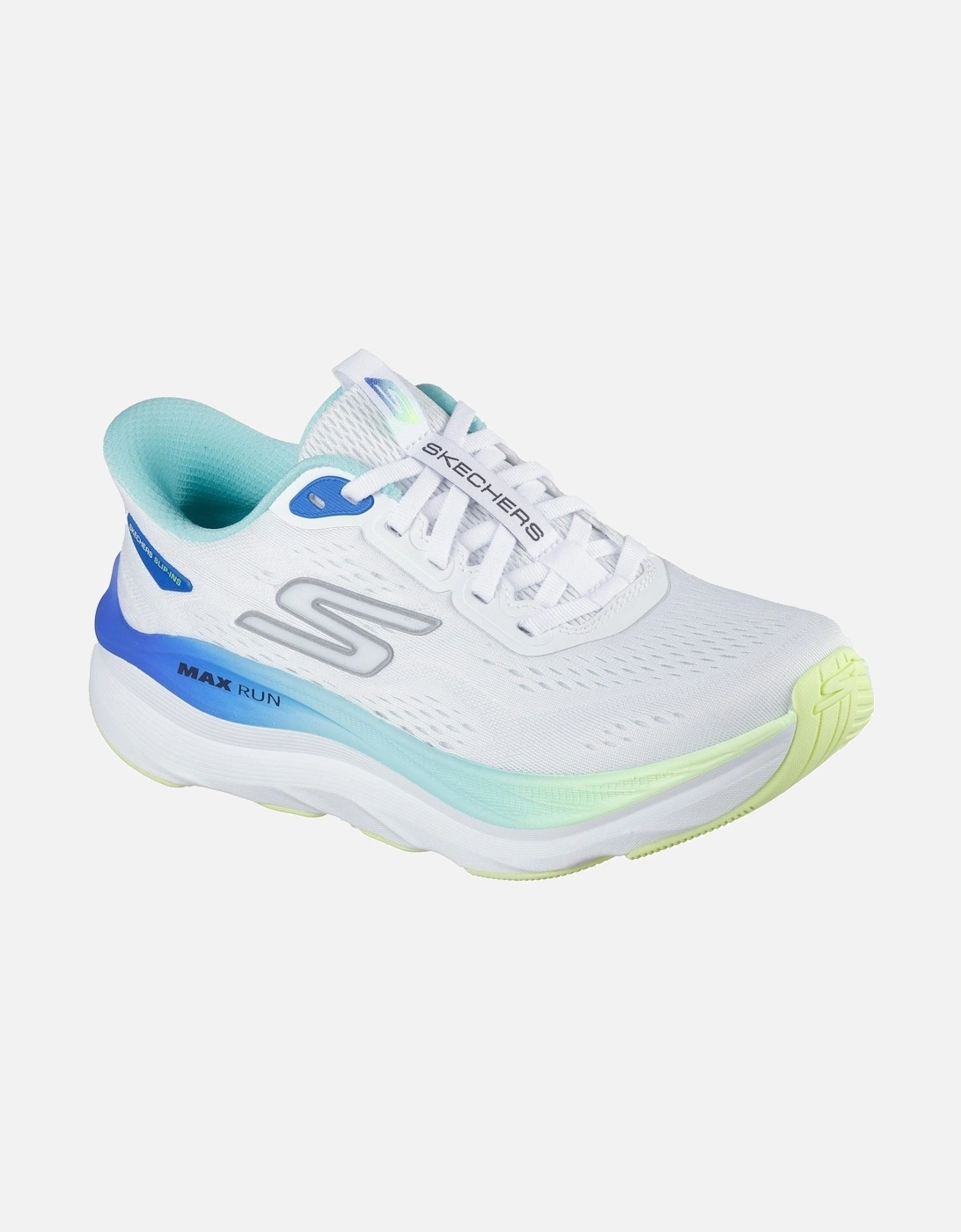 Performance Max Cushioning Max Run Textile Women's White/Multi Trainers, 3 of 2