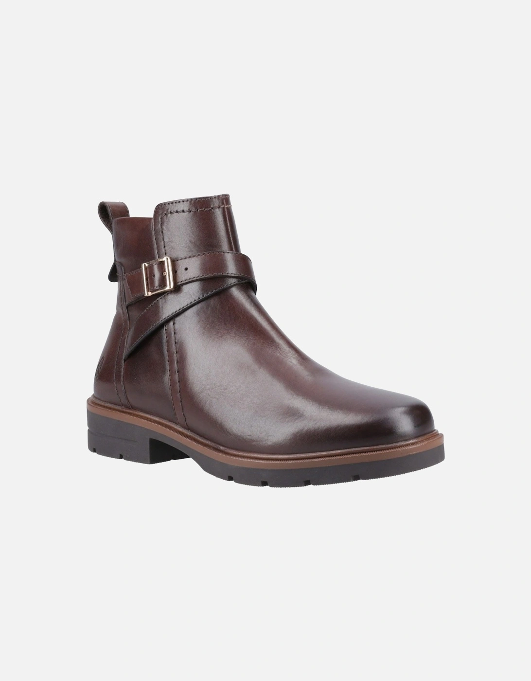 Hush Puppies Women's Brown Tove Leather Boots - Size 6