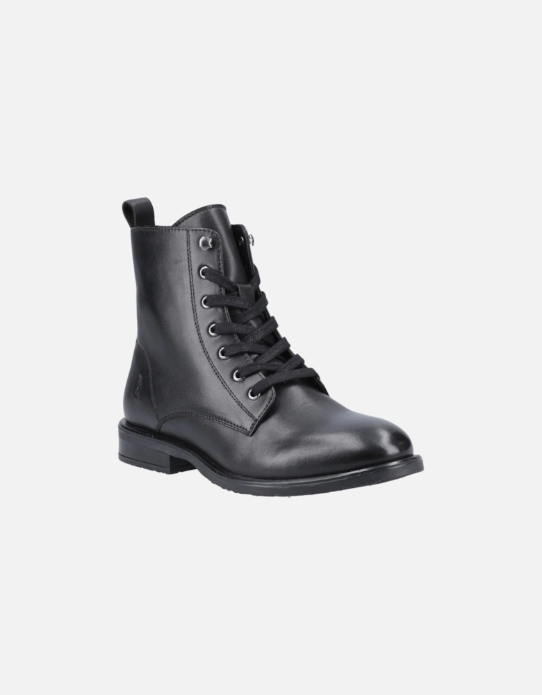 Valentina Leather Women's Black Boots