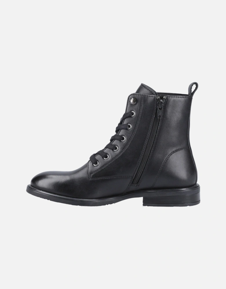 Valentina Leather Women's Black Boots