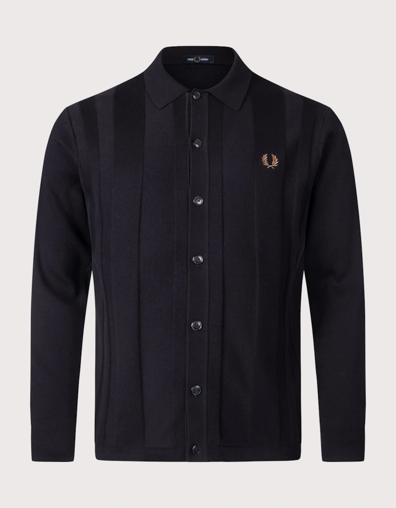 Button Through Knitted Shirt