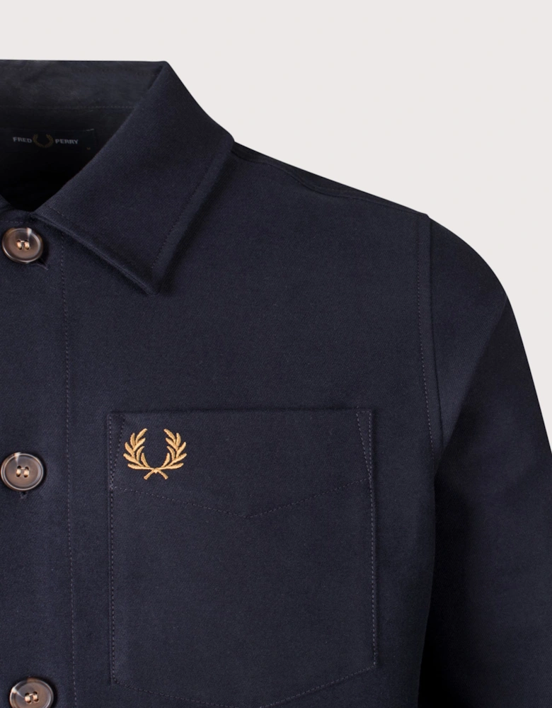 Brushed Twill Overshirt