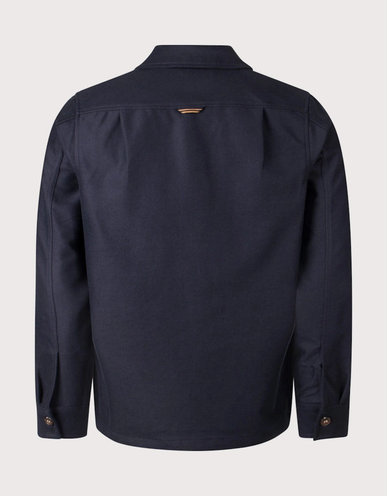 Brushed Twill Overshirt