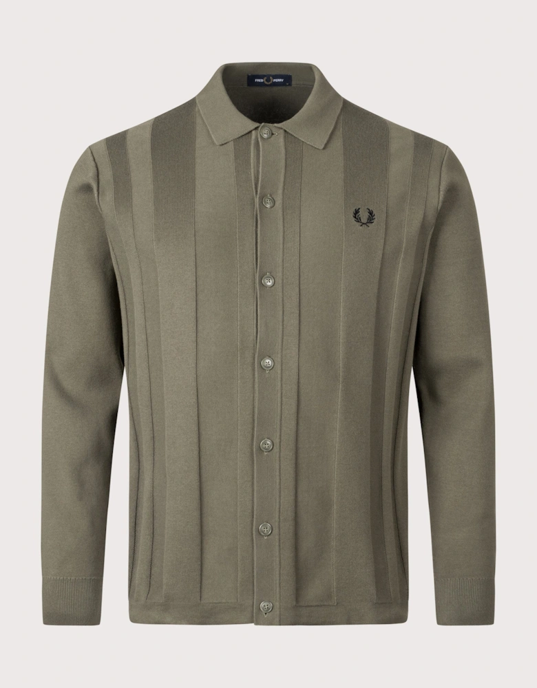 Button Through Knitted Shirt