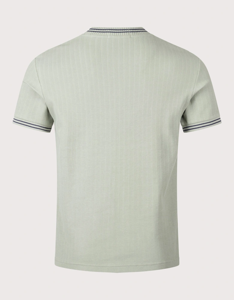 Ribbed Jersey T-Shirt