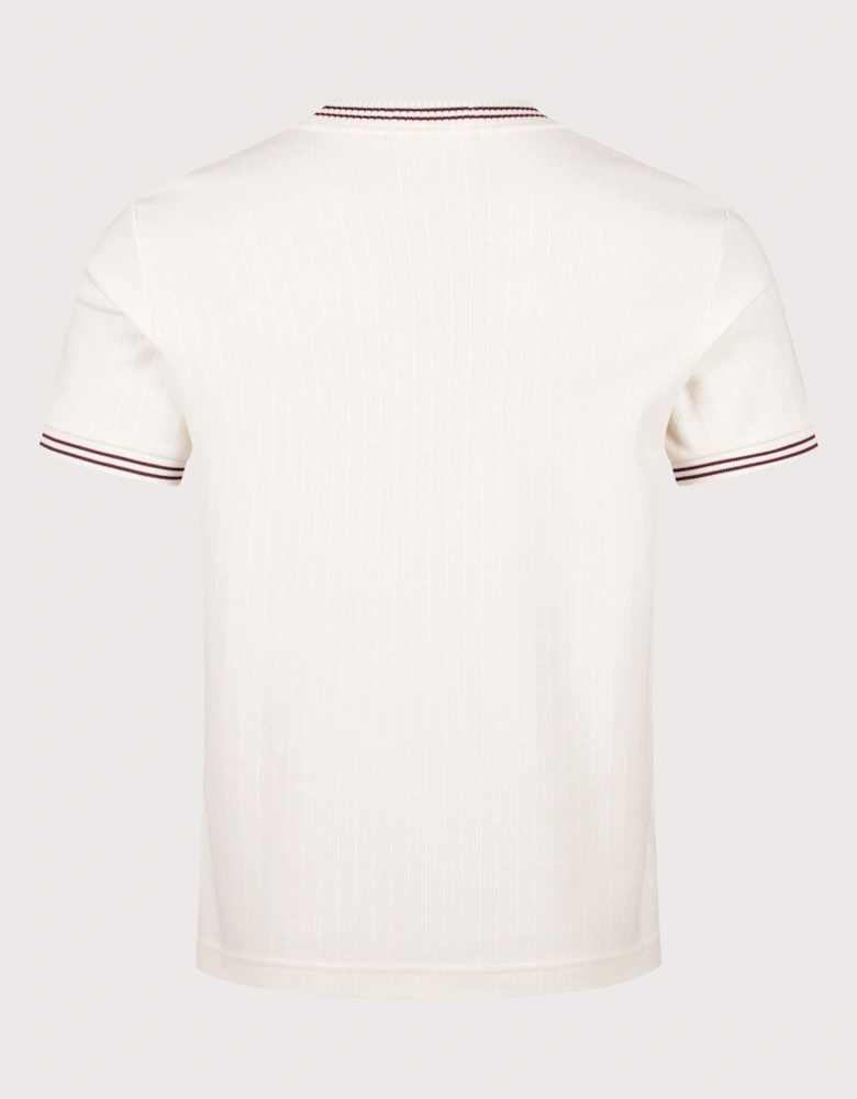Ribbed Jersey T-Shirt