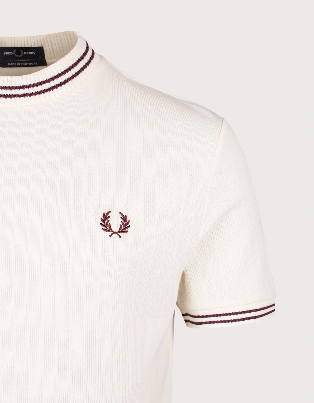 Ribbed Jersey T-Shirt