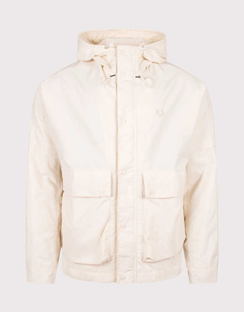Cropped Ripstop Parka