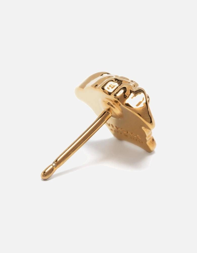 Medusa Head Studs Gold