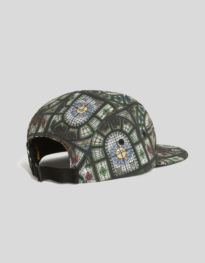 Stained Glass Print Baseball Cap