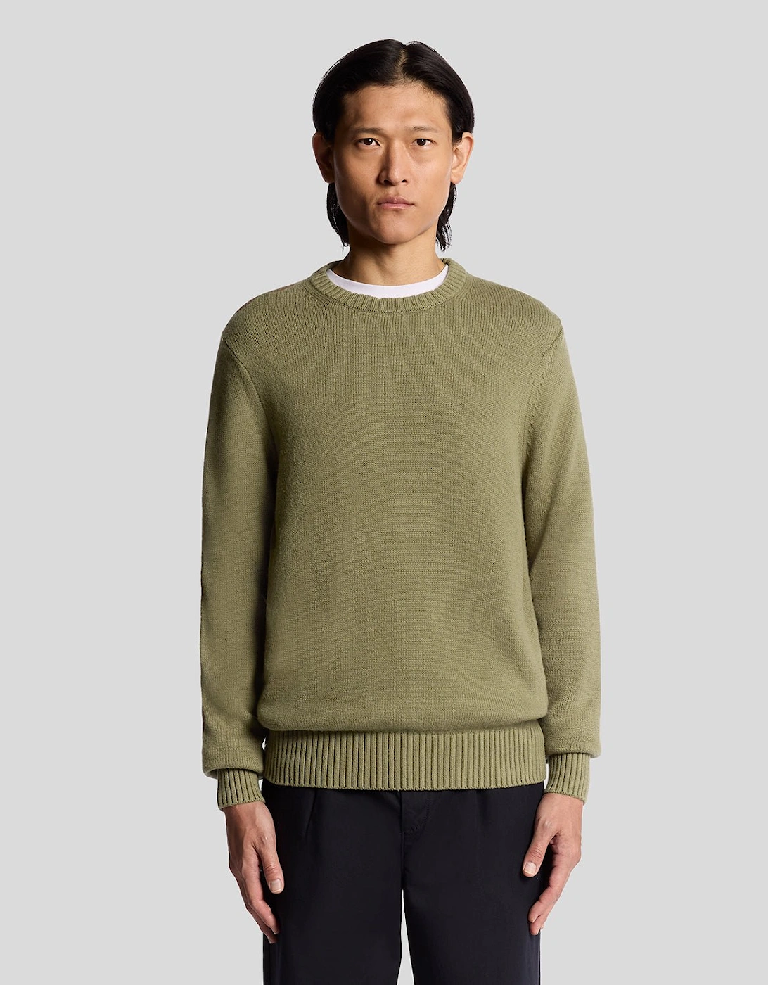Wool Blend Crew Neck Jumper, 7 of 6