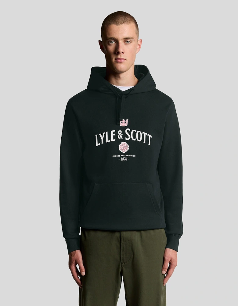 Cheers Graphic Loopback Hoodie
