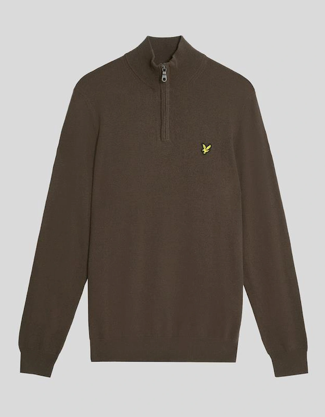 Cotton Merino 1/4 Zip Jumper