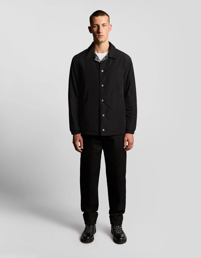 Printed Reversible Collared Jacket