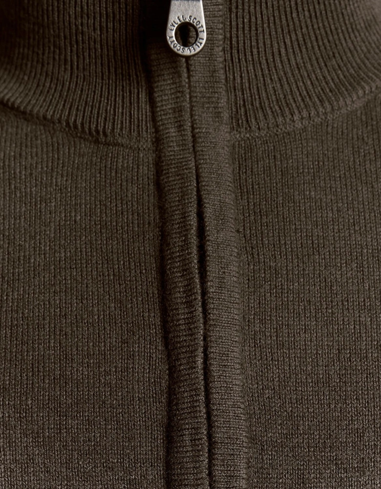 Cotton Merino 1/4 Zip Jumper