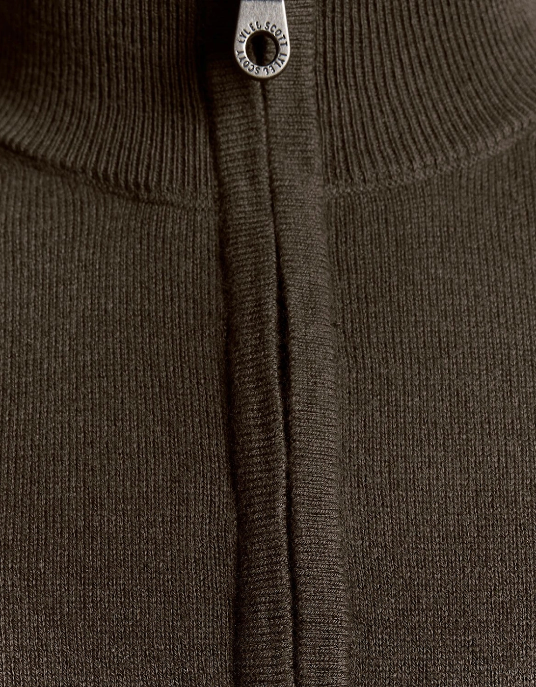 Cotton Merino 1/4 Zip Jumper