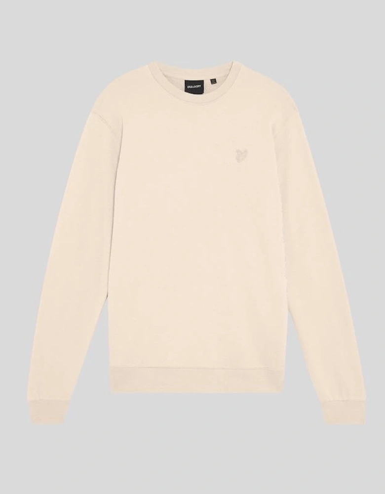 Superfine Cotton Crew Neck Sweatshirt