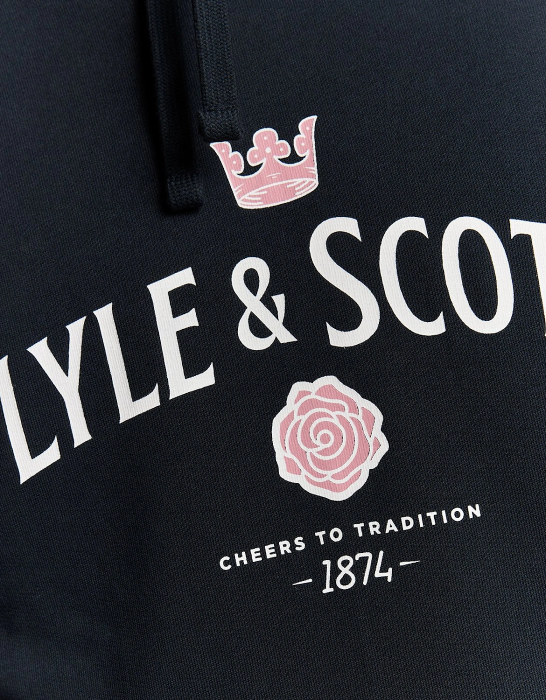 Cheers Graphic Loopback Hoodie