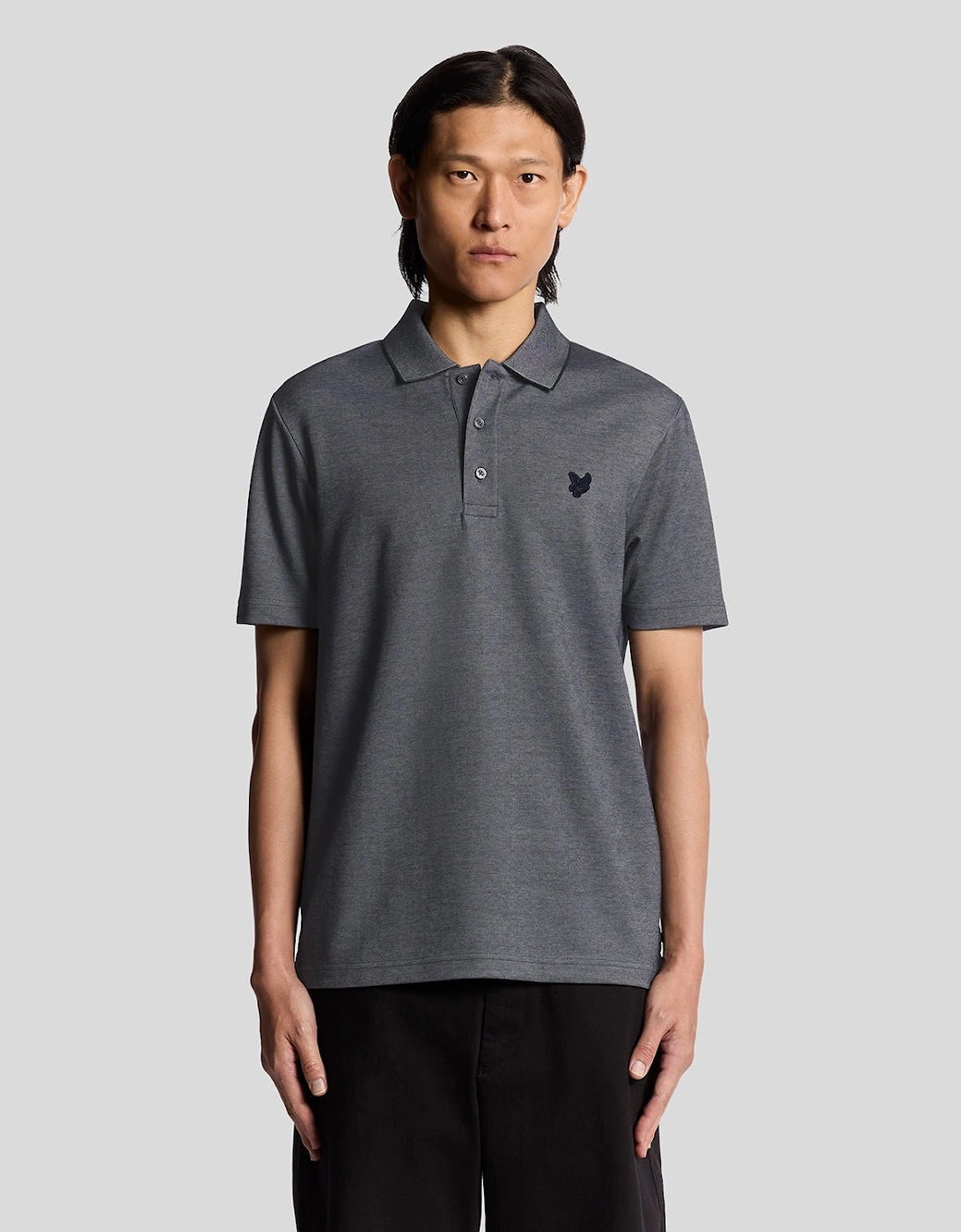Two Tone Pique Polo Shirt, 7 of 6
