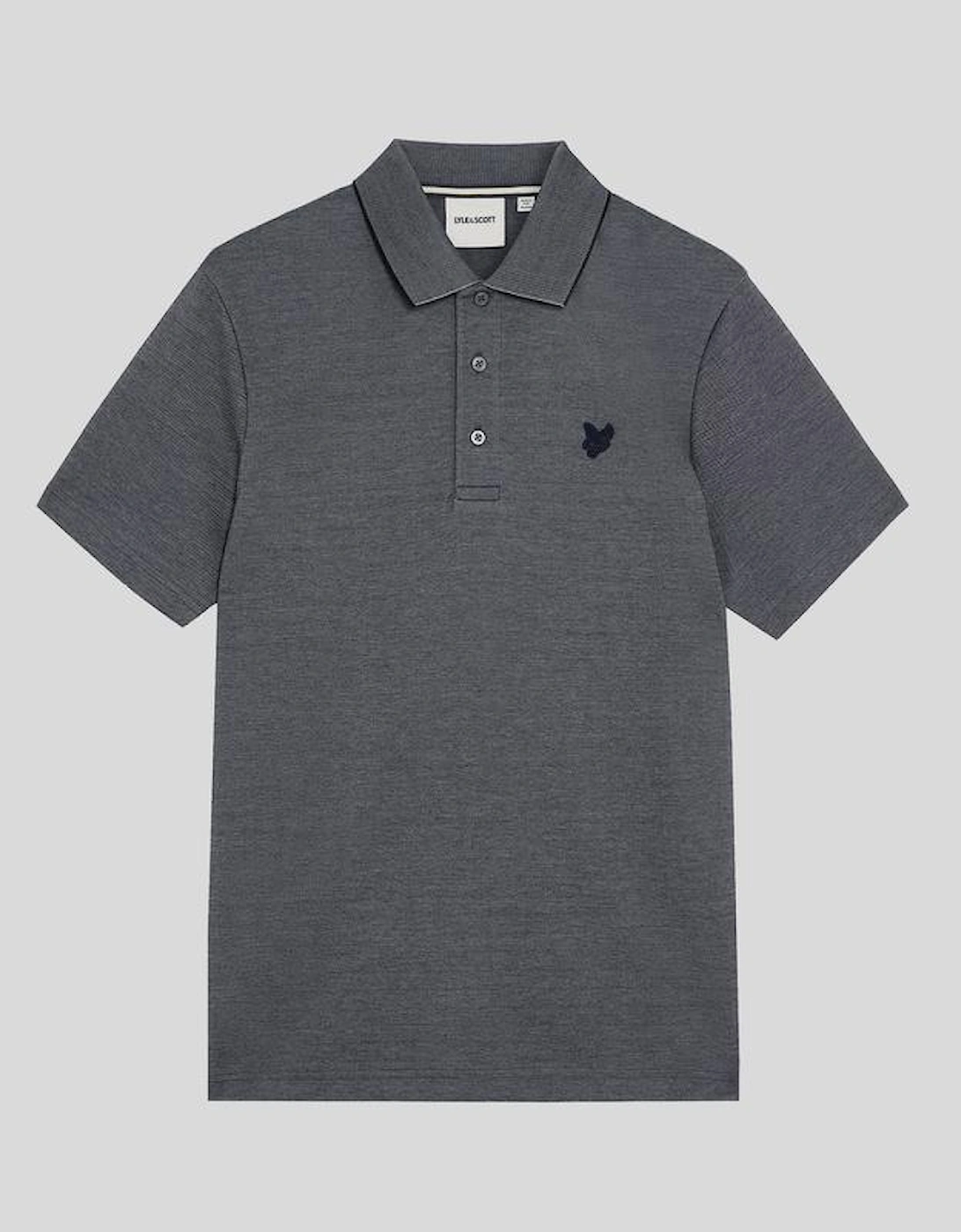 Two Tone Pique Polo Shirt