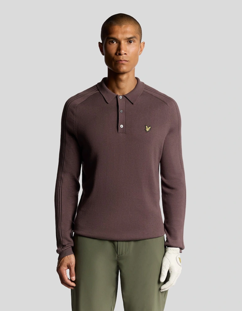 Golf Long Sleeve Polo Shirt