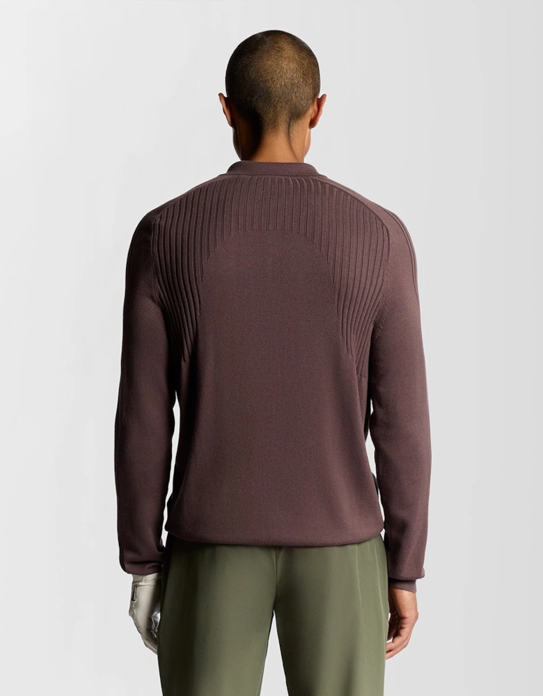 Golf Long Sleeve Polo Shirt
