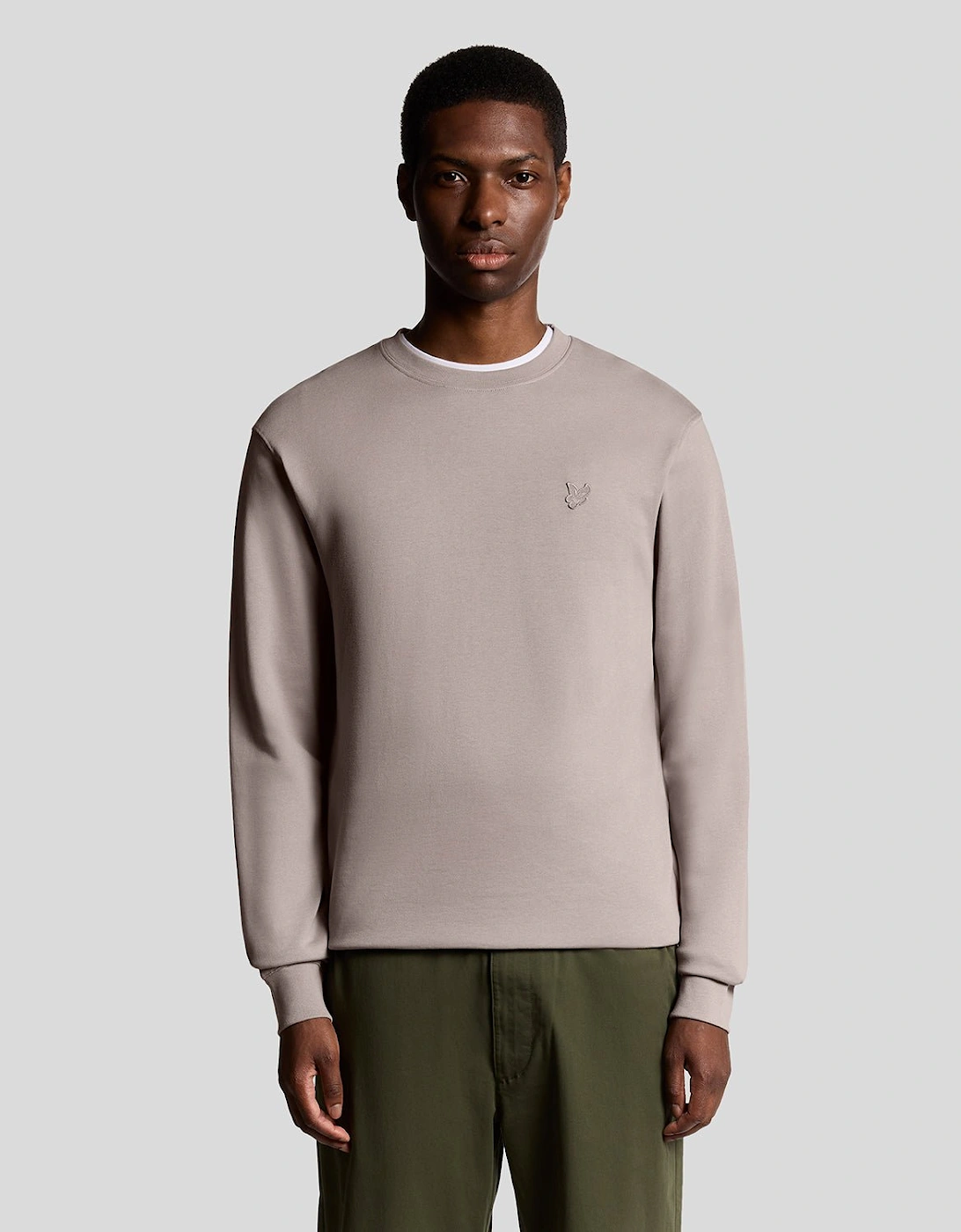 Superfine Cotton Crew Neck Sweatshirt, 7 of 6