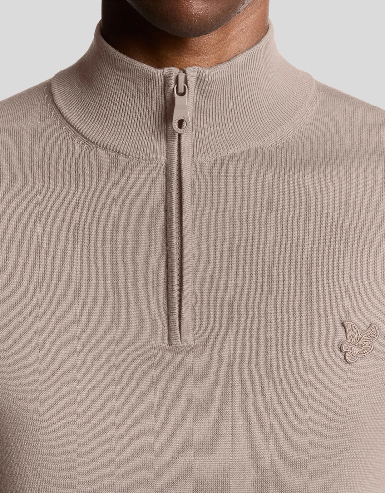 Merino Wool 1/4 Zip Jumper