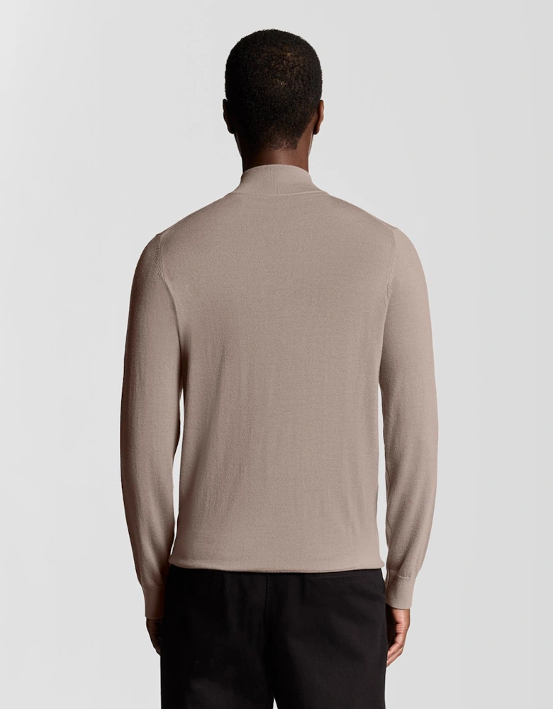 Merino Wool 1/4 Zip Jumper