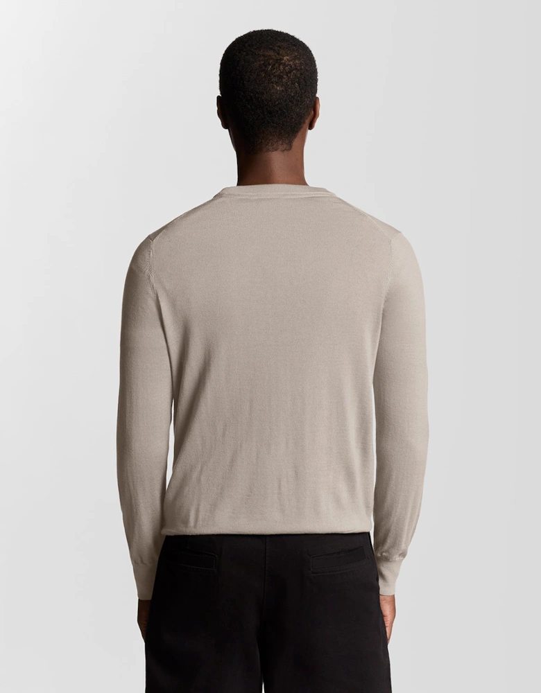 Merino Wool Crew Neck Jumper