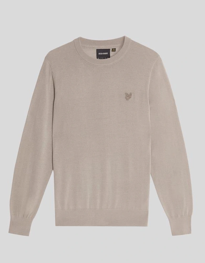 Merino Wool Crew Neck Jumper